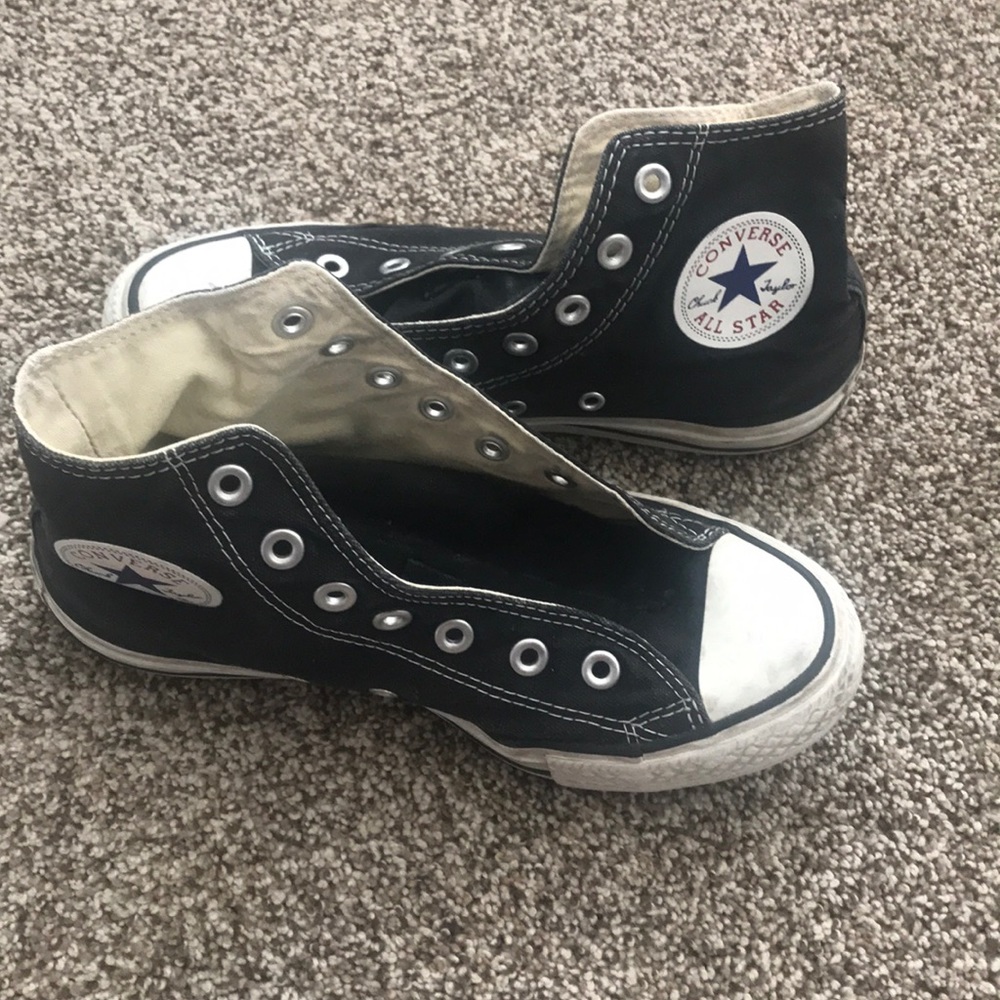 Black Converse High Tops